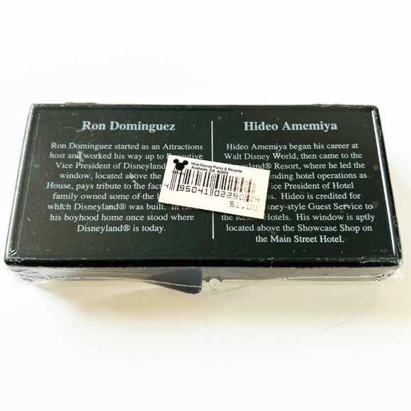 Disney Pin Set Disneyland Cast Member Main Street  Orange Grove Windows New Fact - Picture 2 of 2